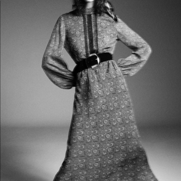 Zara Limited Edition Print Dress - Picture 5 of 10